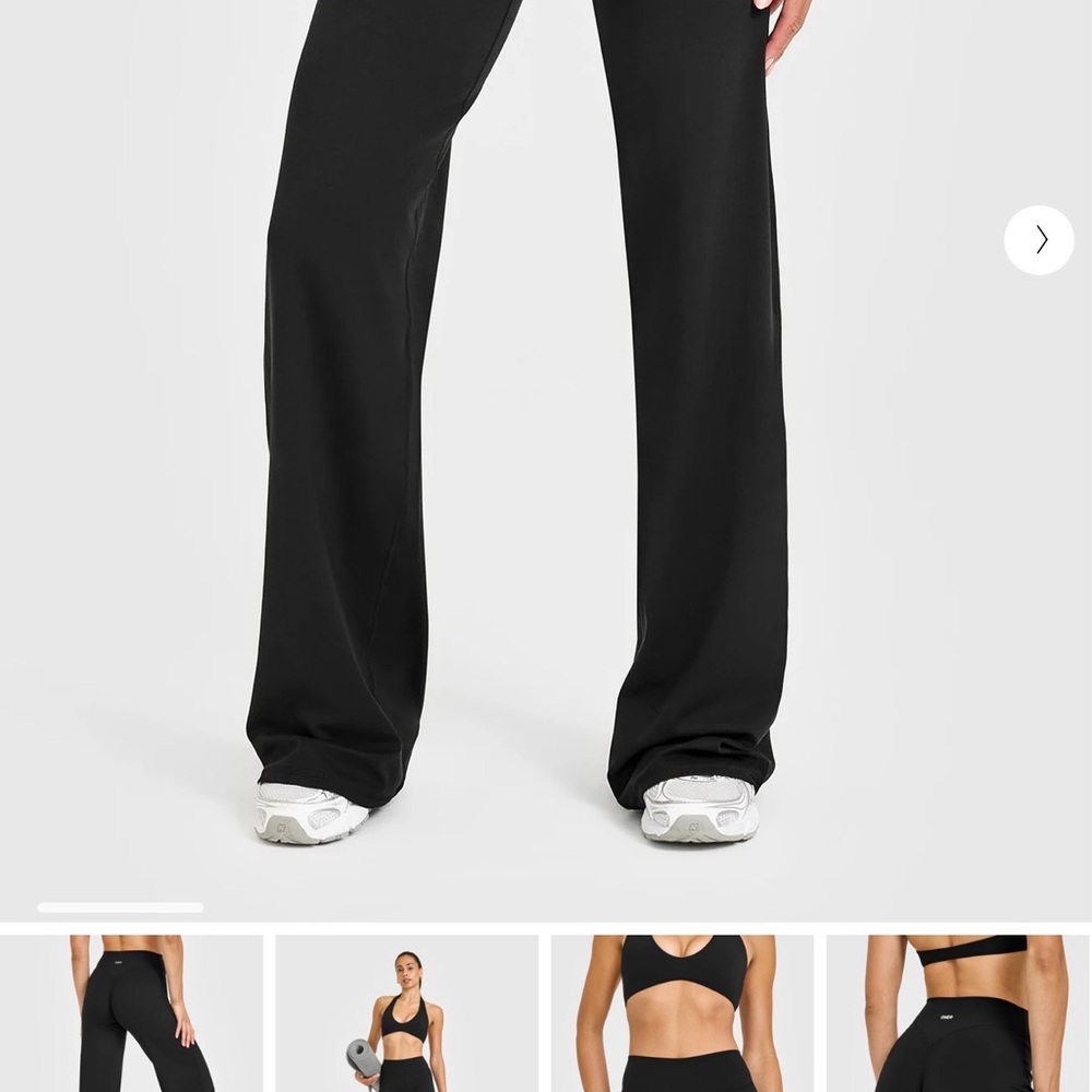 Oner Active Black Wide-Leg Pants